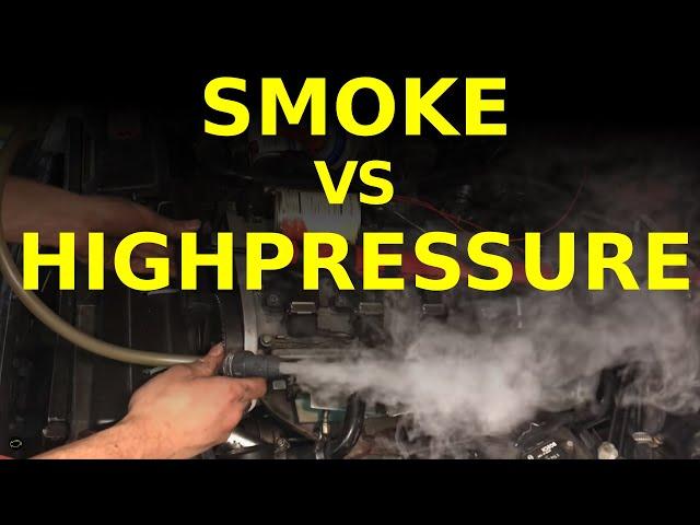 WHY smoke test is better than a high pressure test