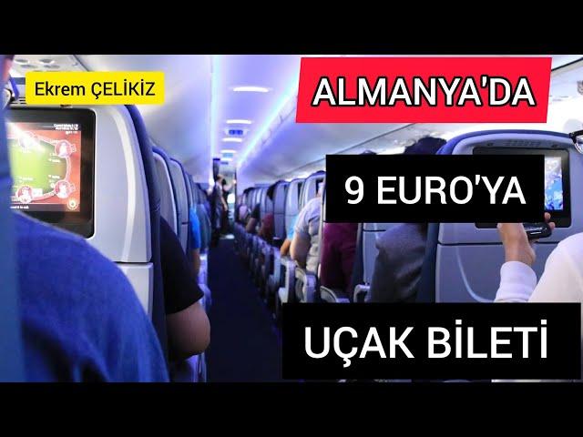 Almanya'dan 9 Euro'ya Türkiye Uçak Bileti