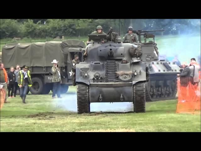 M36 Jackson Tank Destroyer Firing during a battle