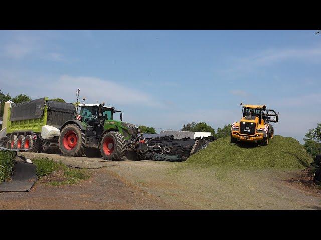 Gras 2023 : John Deere 8600i / 2x Fendt 939 / Hartmut henn / Grass Silage / Grasernte / Eifel region