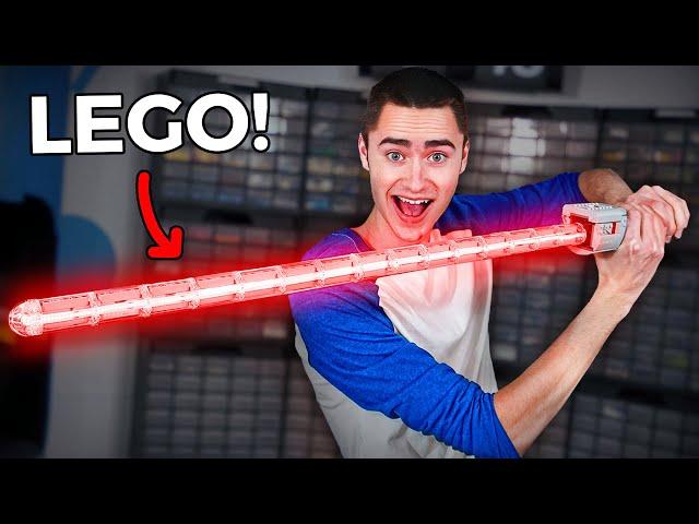 I Built a LEGO Lightsaber!!