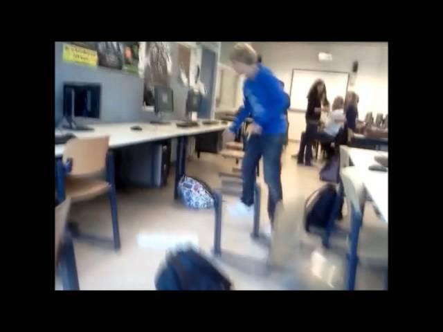 KID RAGES ON COMPUTER IN CLASS