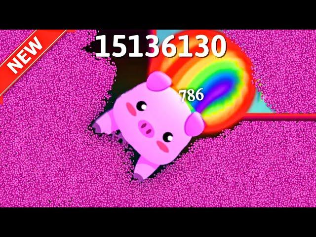 SNAKE IO "HAMBOW  SNAKE IO vs PINKY SNAKE  Epic SnakeIo Gameplay SNAKE GAME.