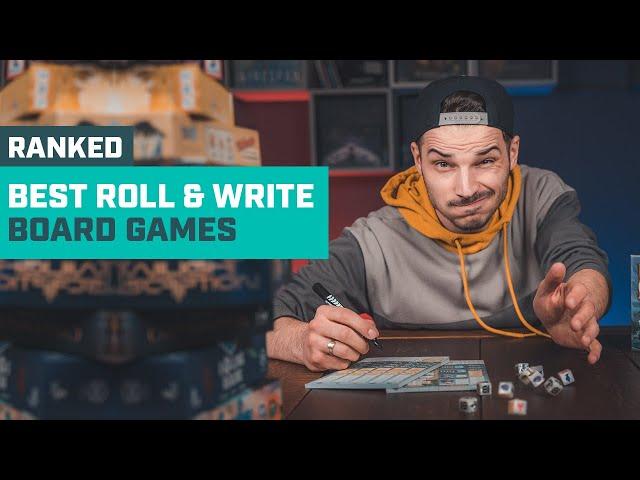 Best Roll & Write Board Games of All Time 2023