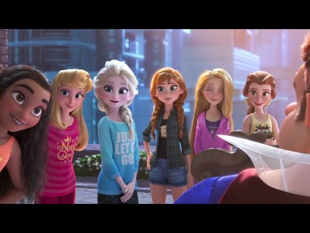 Disney Princesses save Wreck-It-Ralph