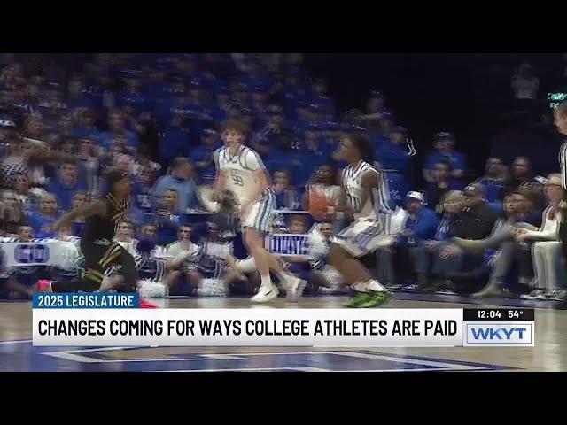 Changes could be coming to how college athletes in Ky. are paid