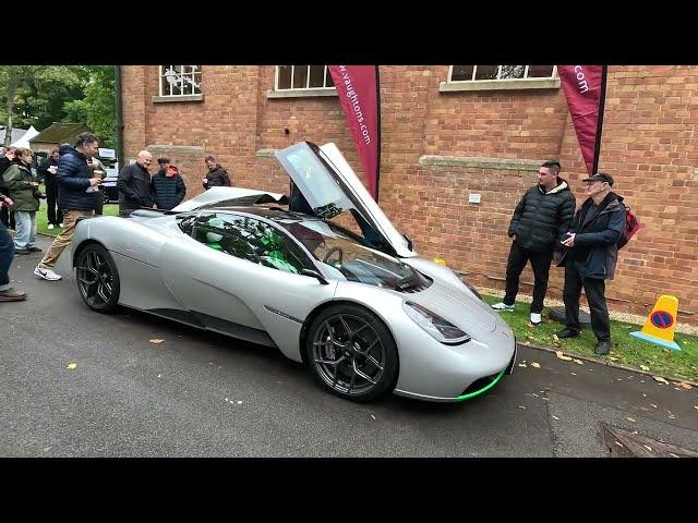 Jay Kay from Jamiroquai in his Gordon Murray Automotive T50 Bicester Scramble