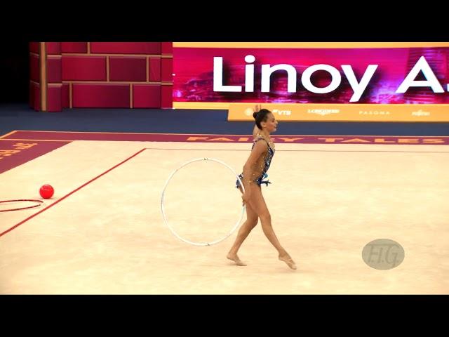 ASHRAM Linoy (ISR) - 2019 Rhythmic Worlds, Baku (AZE) - Qualifications Hoop