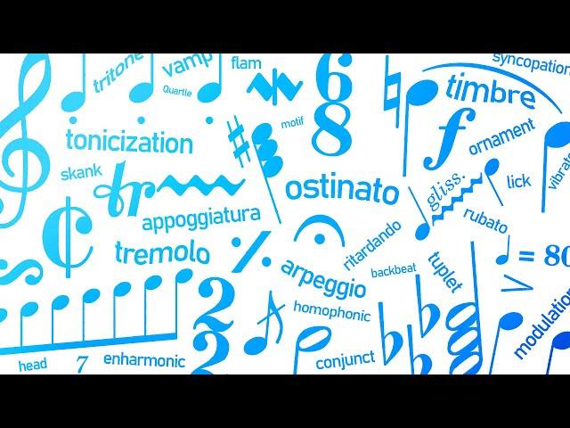 101 music theory terms you should know