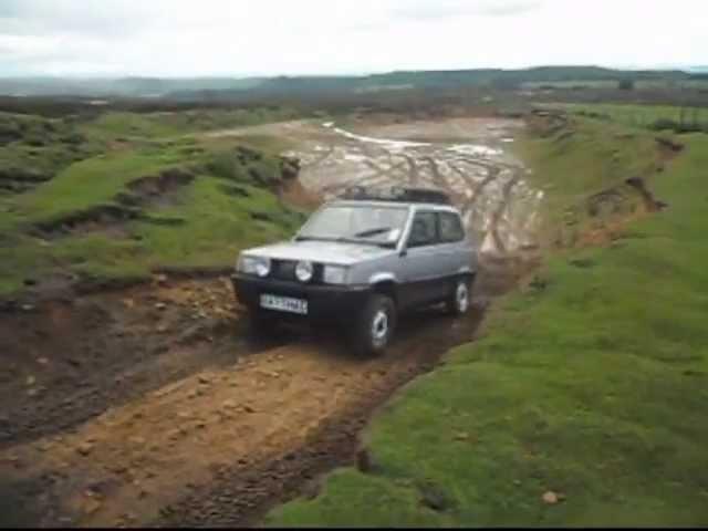 Green Laning June 2013 [yorkshireboys] Fiat Panda 4x4 off road Landrover Discovery 90 & 110