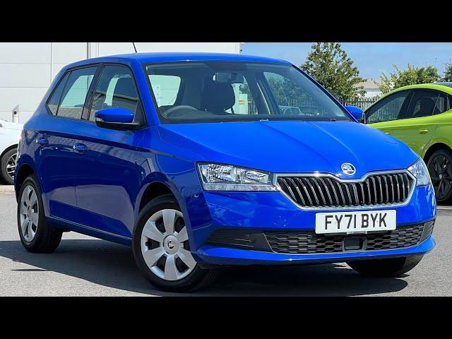 FY71BYK Skoda Fabia 1.0TSI S Energy Blue