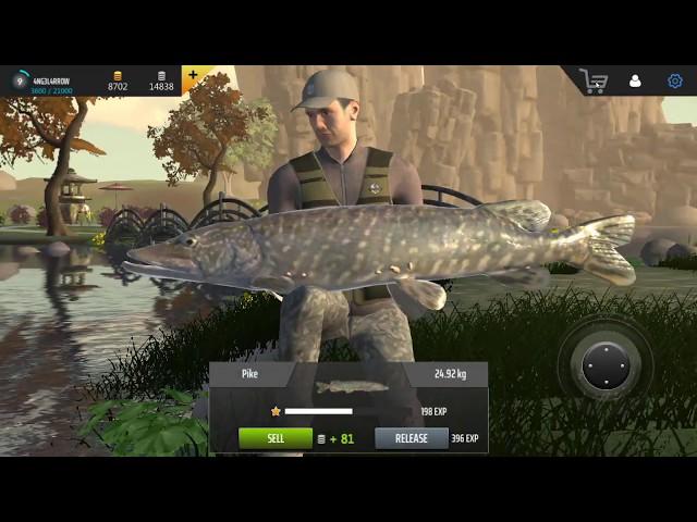 [Professional Fishing Mobile] New Personal Record Pike 24.92 kg