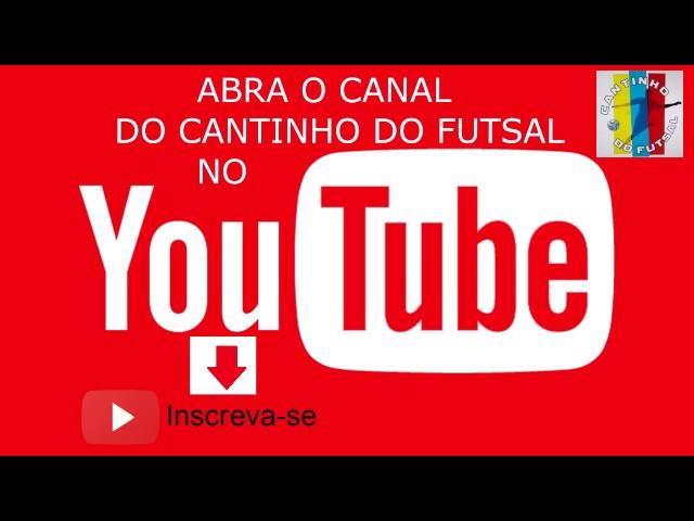 INSCREVA-SE NO PROGRAMA CANTINHO DO FUTSAL É FACIO