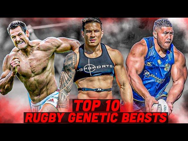 Top 10 GENETIC FREAKS Of Rugby | The Ultimate BEAST MODE ATHLETES