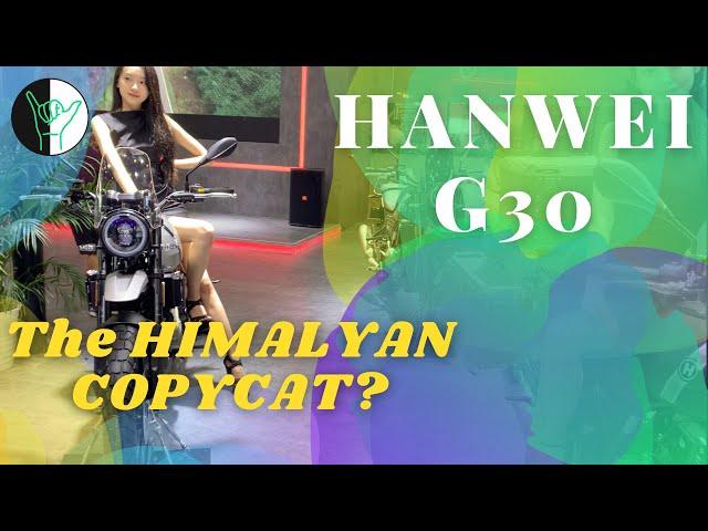 2021 Hanwei G30 the Chinese Royal Enfield Himalayan