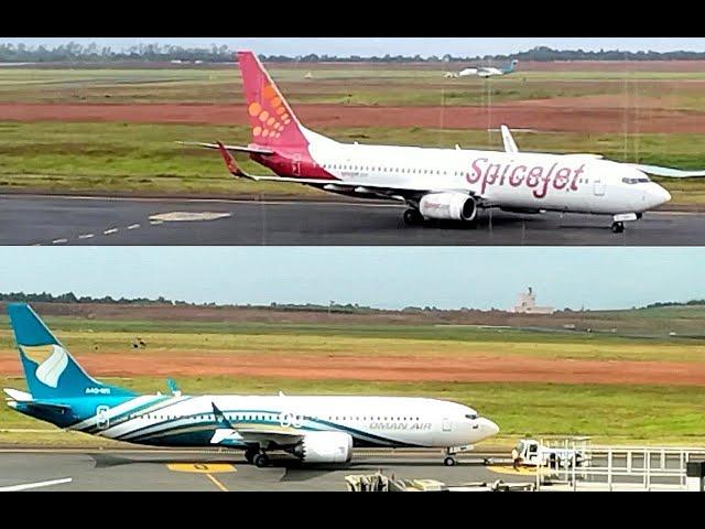 Brilliant Colours After Sunset Captured During Spicejet Take Off From Goa International Airport !!!!