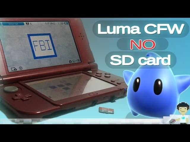 Booting Luma CFW With No SD Card | 3DS Mod Features