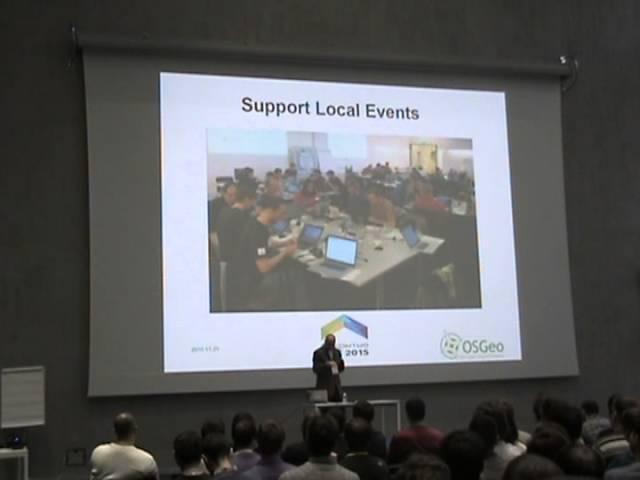 Jeff McKenna. The OSGeo Foundation: Supporting Communities