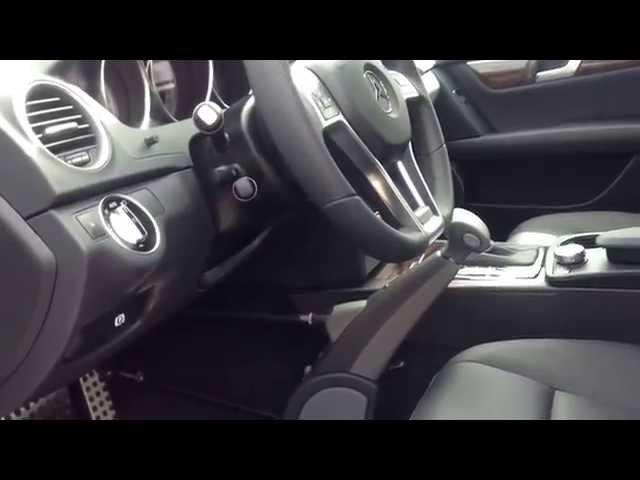 Veigel Push/Pull Hand Controls installed into a 2014 Mercedes C350