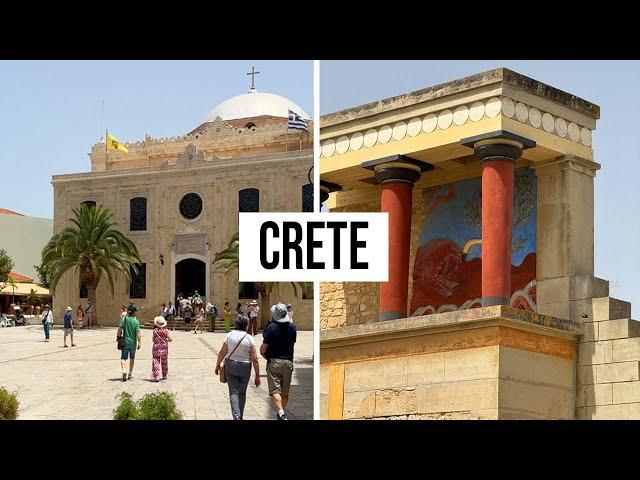 CRETE: Knossos Palace and the Streets of Heraklion