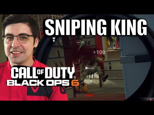 SHROUD - TRIES SNIPING IN BLACKOPS 6 MULTIPLAYER 【PART 4】