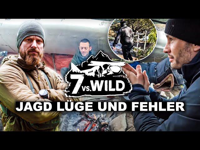 7 vs. Wild - DER NÄCHSTE FEHLER! und STATEMENTS zur JAGD LÜGE und TELEFONAT zwischen UWE und SANDRA!