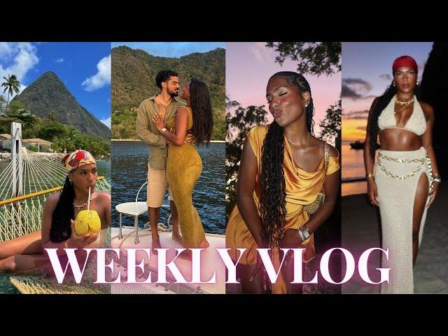 if you hate love PLEASE dont watch this  (baecation 2025 st. lucia travel vlog)