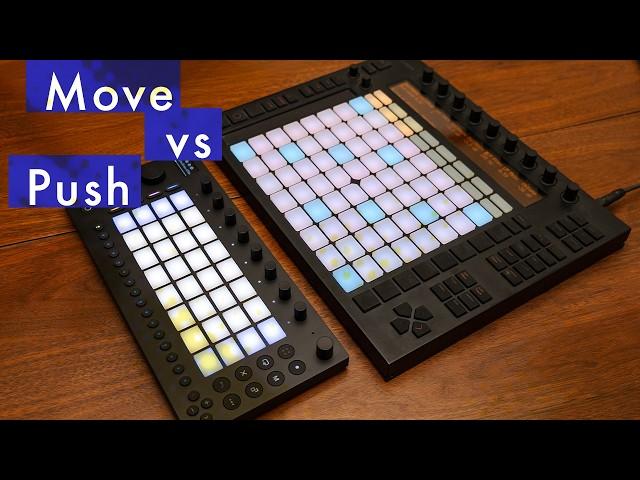 Move vs Push - Controlling Ableton Live with the Move