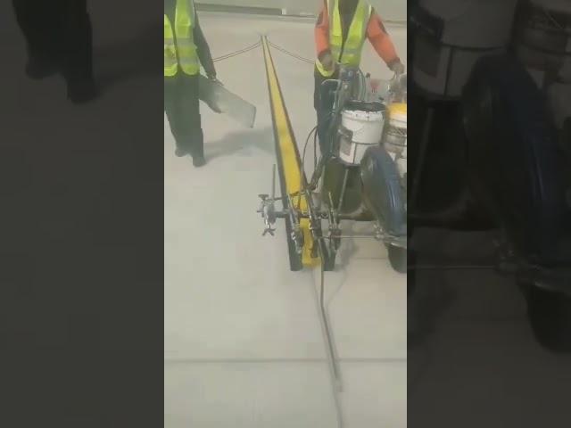 Airport Lines Construction Road Line Marking Machine