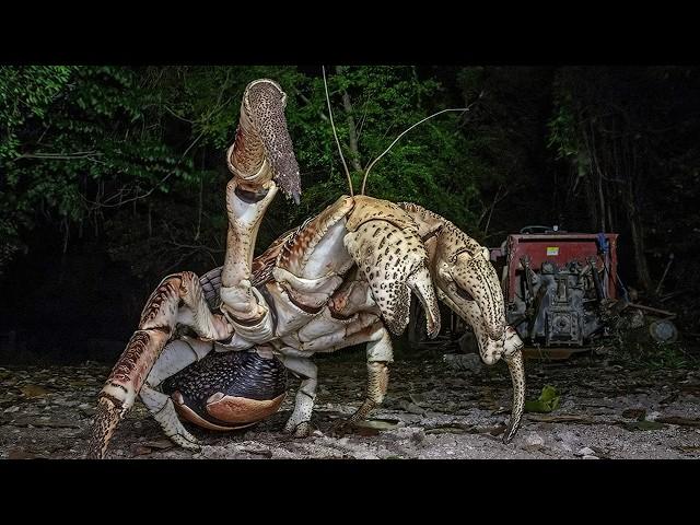 Coconut Crab: The Strongest Crab on the Planet.