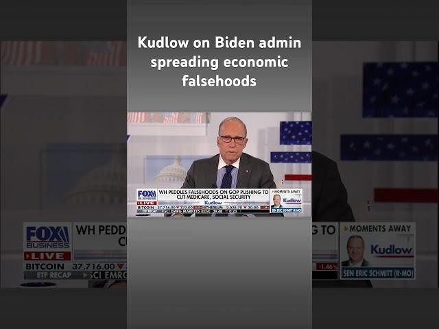 This is a ‘pack of lies’ from Democrats: Kudlow #shorts