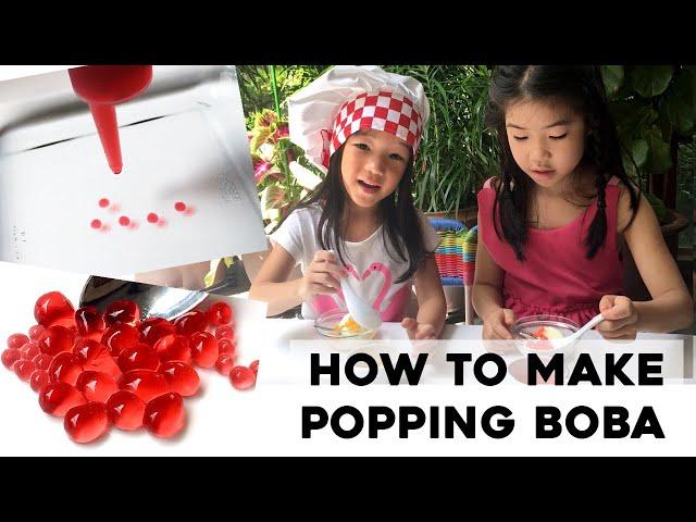 How to Make Popping Boba