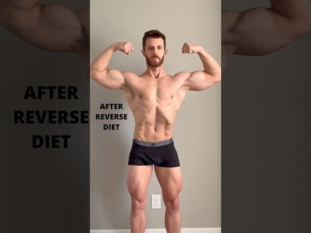 Reverse Diet Results - Before and After