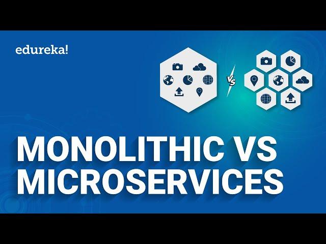 Monolithic vs Microservices Architecture | Which should You use? | Edureka