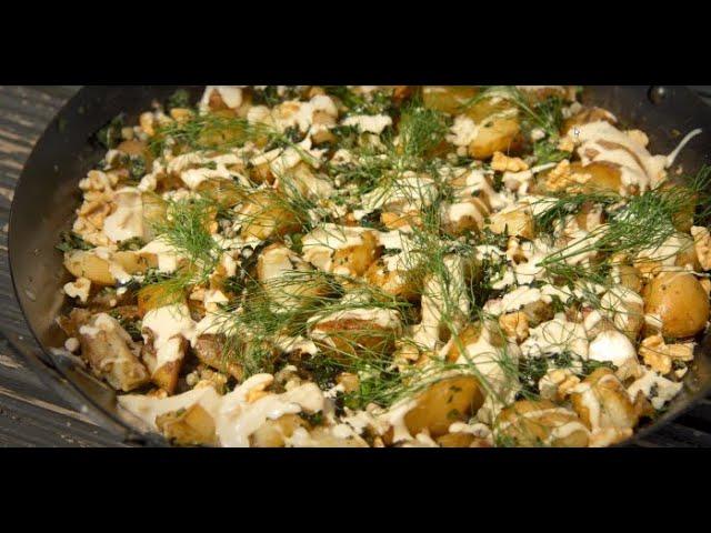 Smoked Potato Salad On A Charcoal Grill Recipe With Genevieve Taylor