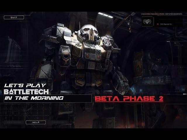 Let's Play BATTLETECH in the Morning! - Pilot Science, Day 1