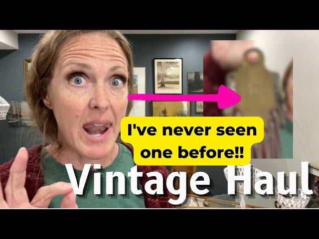 I've never seen one of these before! | Vintage Haul | Thrifting | Antiquing | Auction | Estate Sale