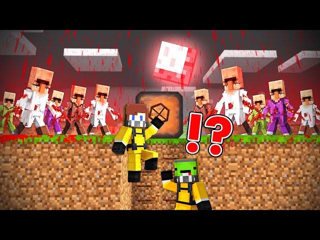 BLOOD APOCALYPSE vs Doomsday Bunker in Minecraft - Maizen JJ and Mikey