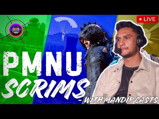 LIVE WITH PMNU SCRIMS @pmnu257   [ Watch party ] FT :- T2k, HAINA E , LEO, AST ETC