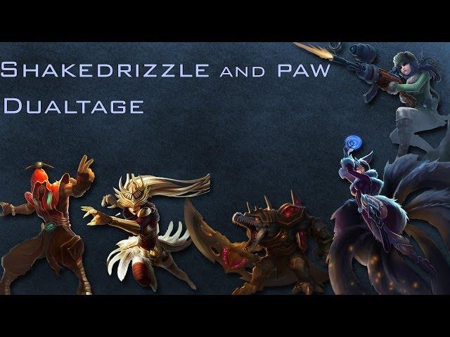 ShakeDrizzle and Paw Dualtage