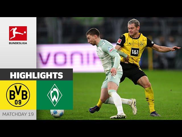 Decimated BVB Gives Win Away! | Borussia Dortmund - SV Werder Bremen 2-2 | Highlights | Bundesliga