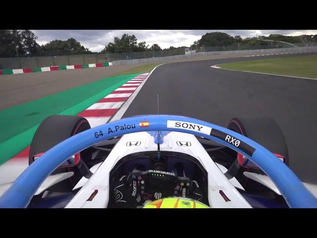 SUZUKA ONBOARD, PURE SOUND - 2019 Super Formula Top Quali Lap  -  Alex Palou [60 FPS]