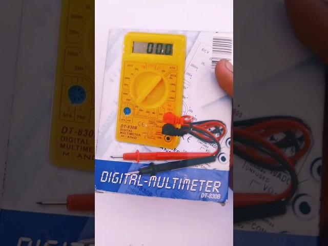 DT-830B MULTIMETER  Unboxing _ #shorts #multimeter