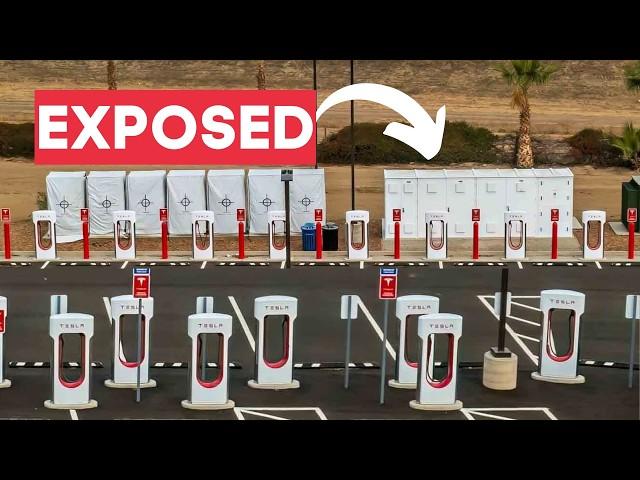 The Blatant Lies About This Tesla Supercharger