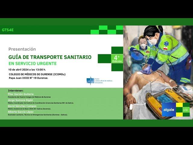 Presentación: Guía de transporte sanitario en Servicio Urgente