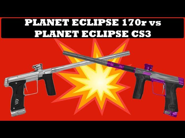 WORTH THE $$?! | Planet Eclipse CS3 vs Planet Eclipse 170r Paintball Comparison Video | Punishers PB