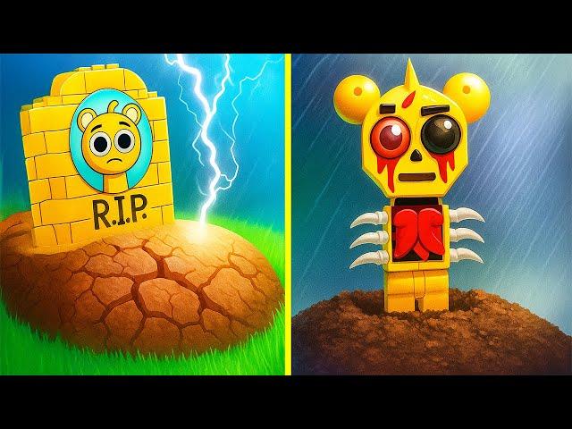 LEGO Sprunki’s Zombie Invasion! ️ Epic Crossover Chaos!