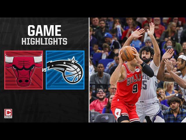 Chicago Bulls vs. Orlando Magic - Full Game Highlights | CHSN Chicago Bulls