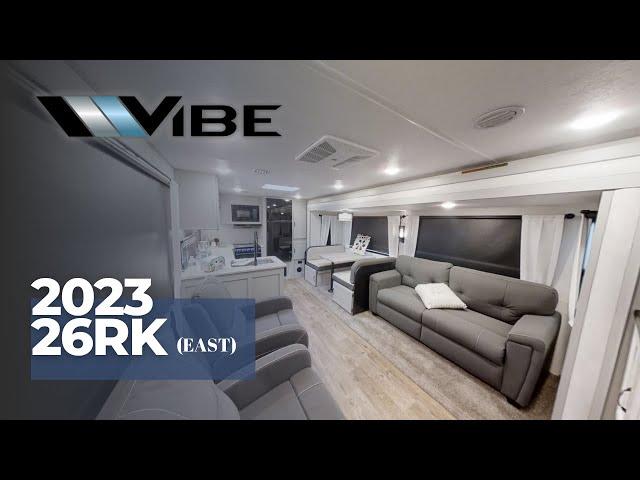 Tour the 2023 Vibe 26RK Travel Trailer by Forest River