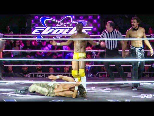 Leon Ruff and AR Fox join forces: EVOLVE 145 (WWE Network Exclusive)